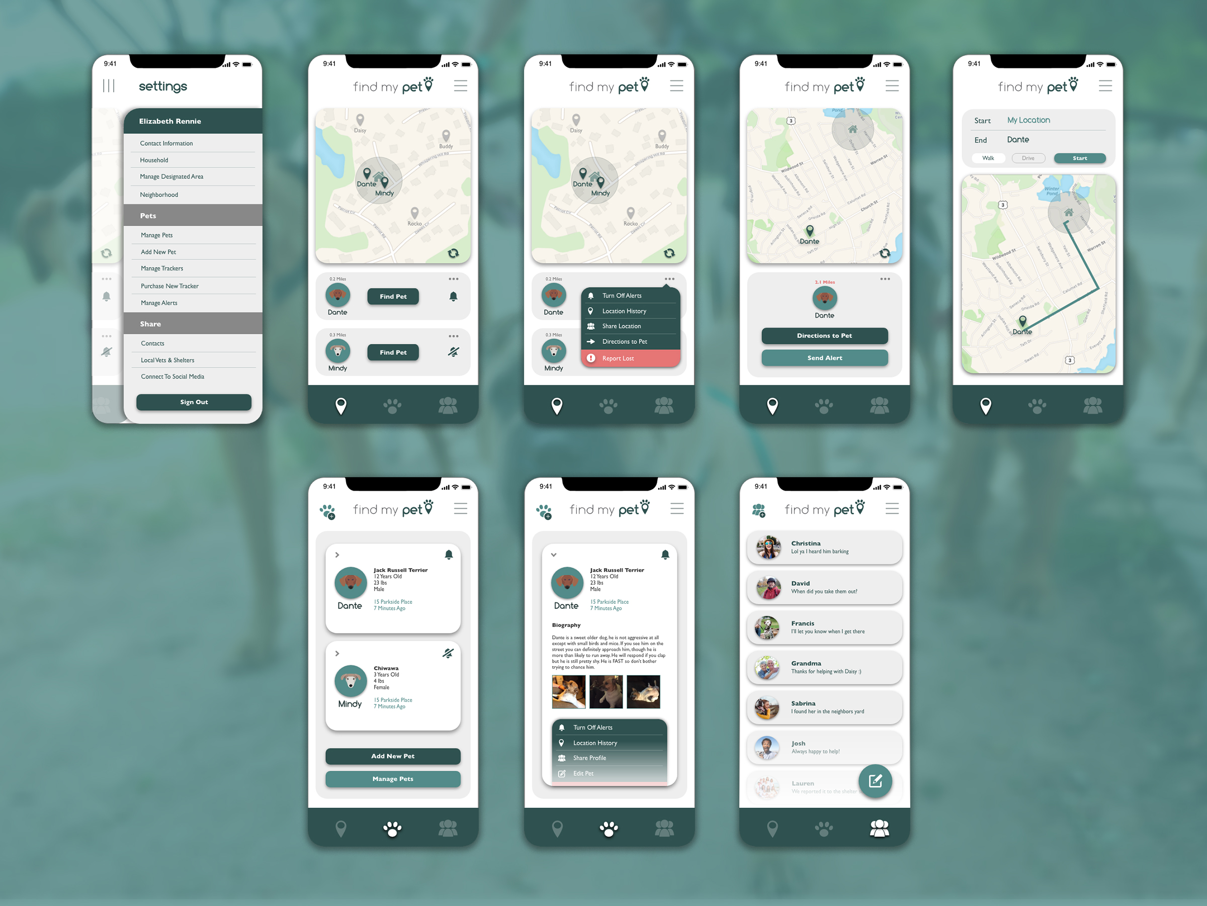 FindMyPet_MockUps